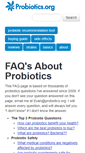 Mobile Screenshot of probiotics.org